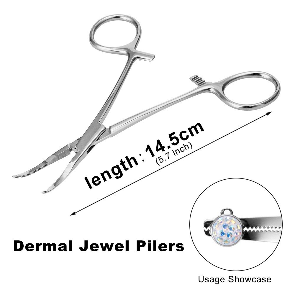 Body Jewelry Ring Opening Pliers - Alicate Profissional de Aço Cirúrgico para