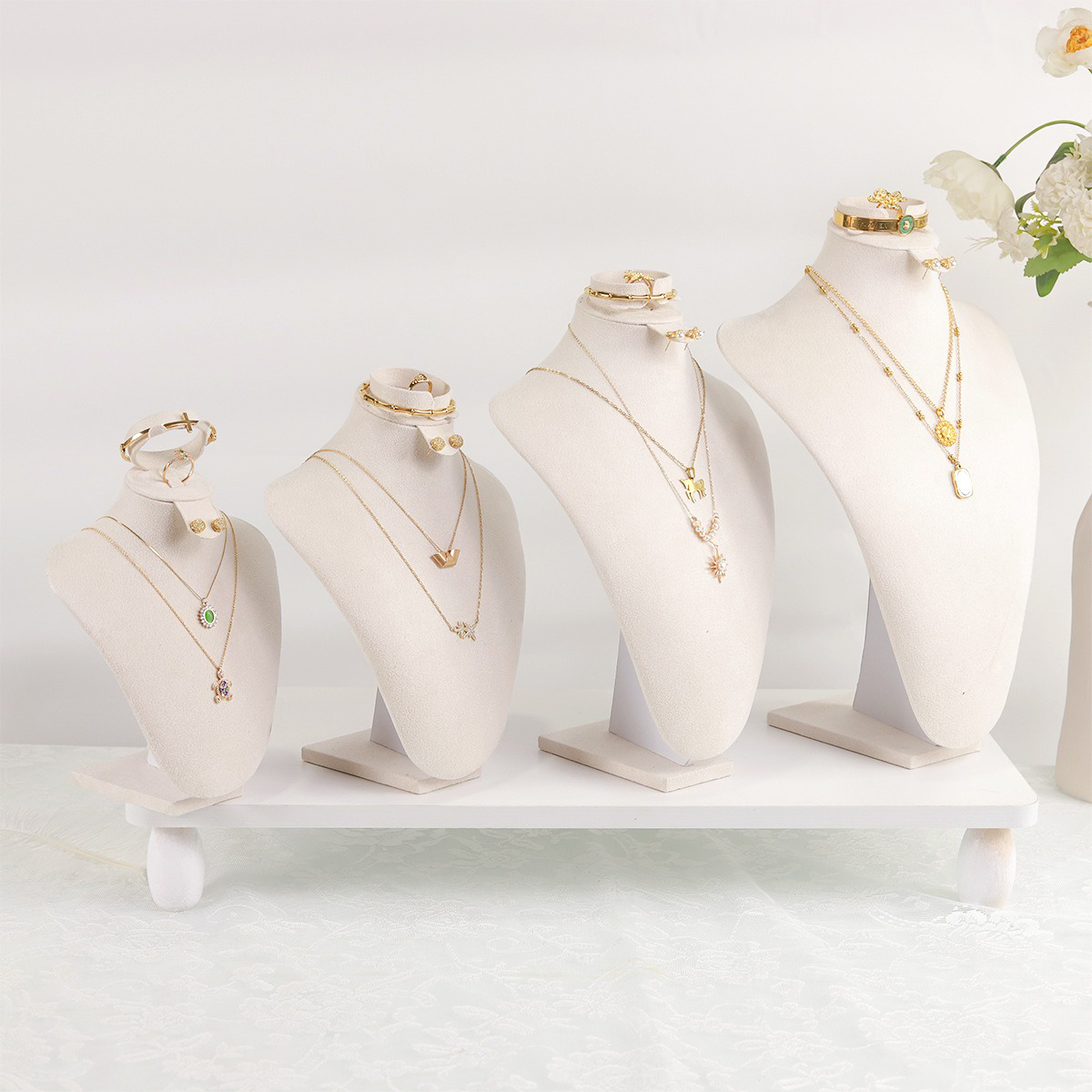 Body Jewelry Display - Busto de exibição de joias de