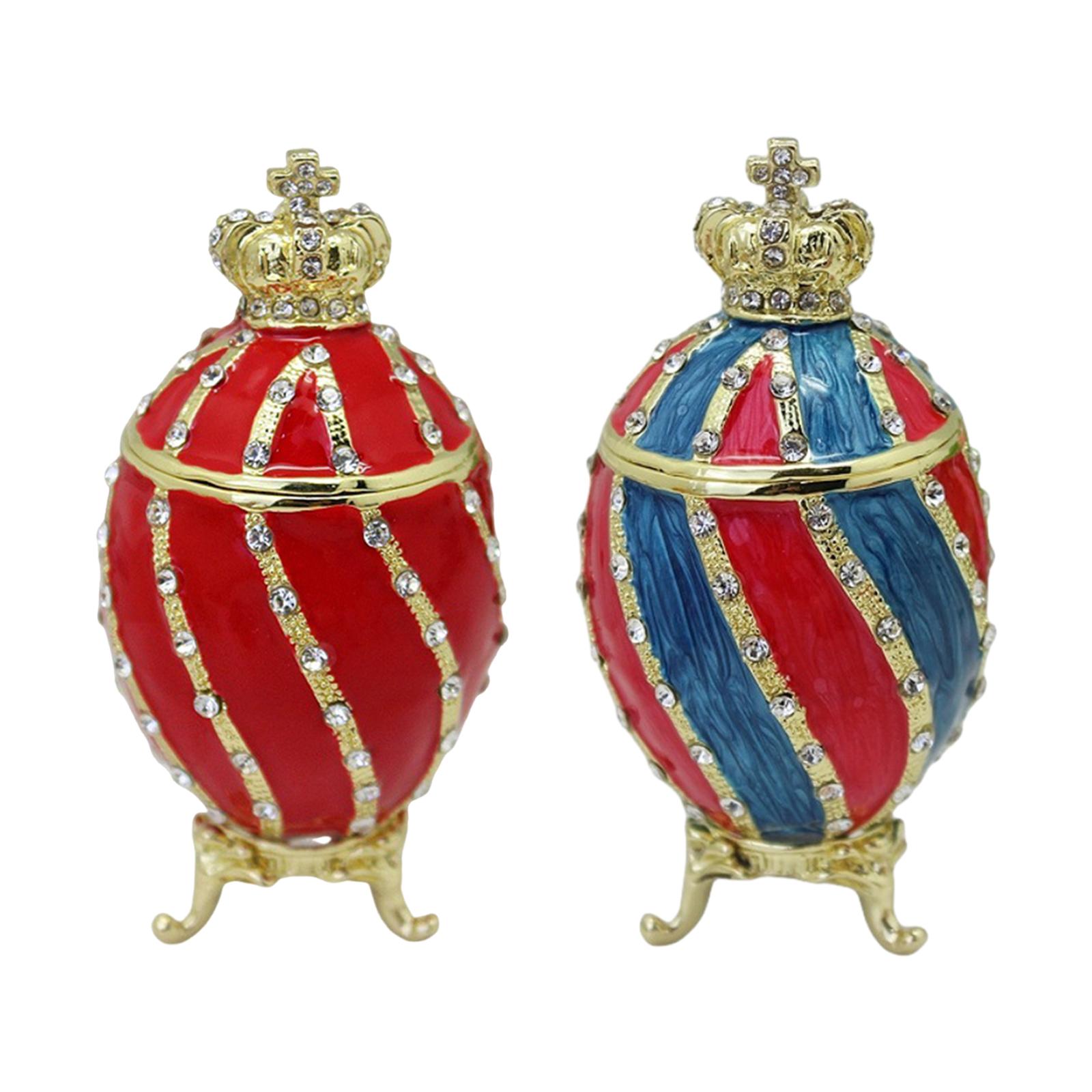 Body Jewelry Jewelry Box - Fabergé ovo trinket caixa recipiente caso