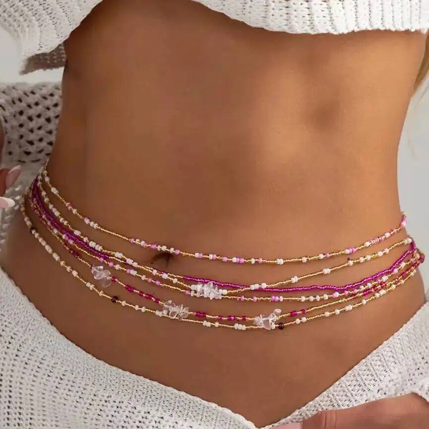 Body Jewelry Women - SHIXIN Conjunto de 6 Peças de