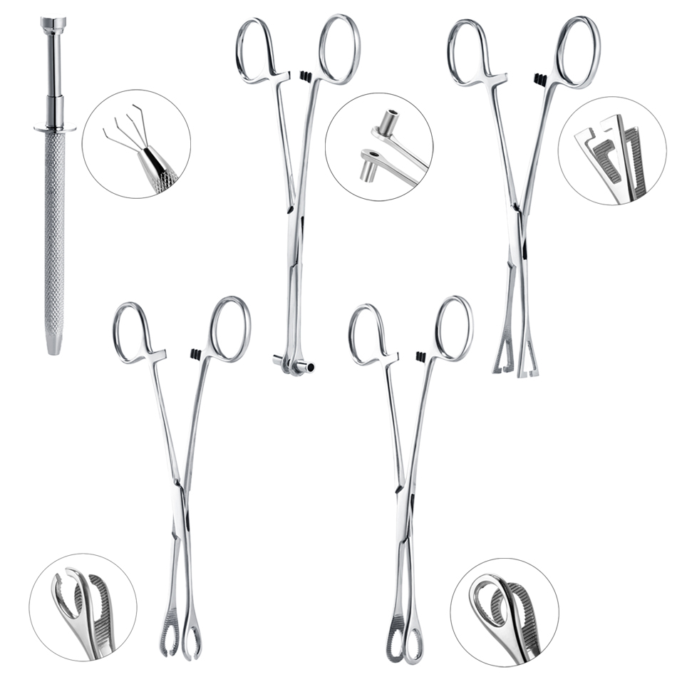 1pc profissional de aço cirúrg - Body Jewelry Ring Opening Pliers avaliação e preço