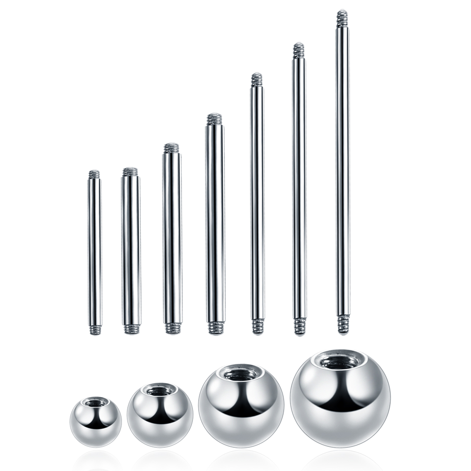 1 peça g23 titânio barra reta  - Tongue Barbell Straight avaliação e preço