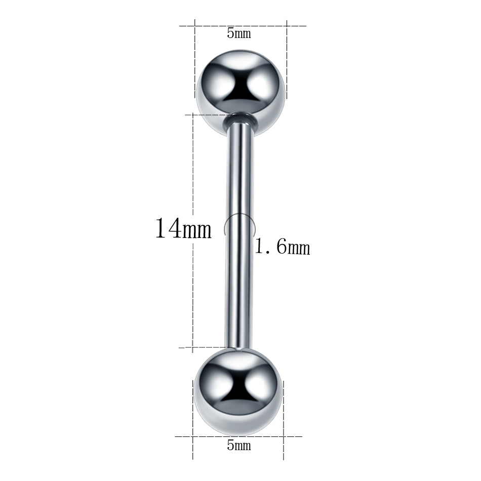 1 peça g23 titânio barra reta  - Tongue Barbell Straight avaliação e preço