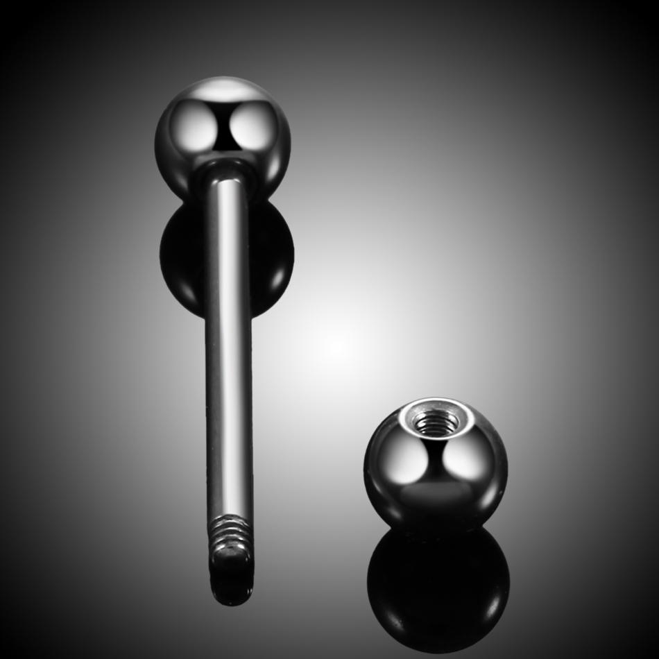 1 peça g23 titânio barra reta  - Tongue Barbell Straight avaliação e preço