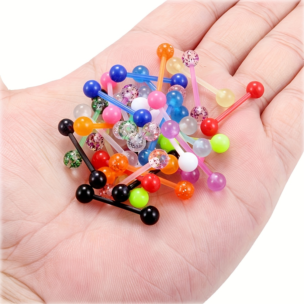 Um conjunto de 20 peças de bar - Tongue Barbell Straight avaliação e preço