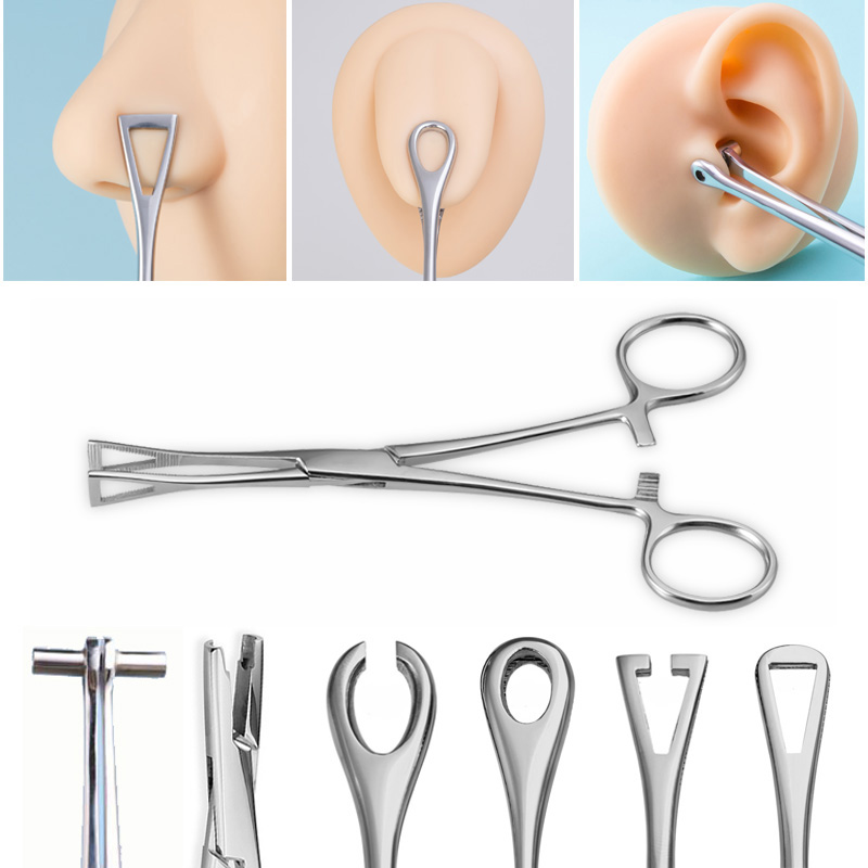 Aço cirúrgico corpo piercing f - Body Jewelry Ring Opening Pliers avaliação e preço