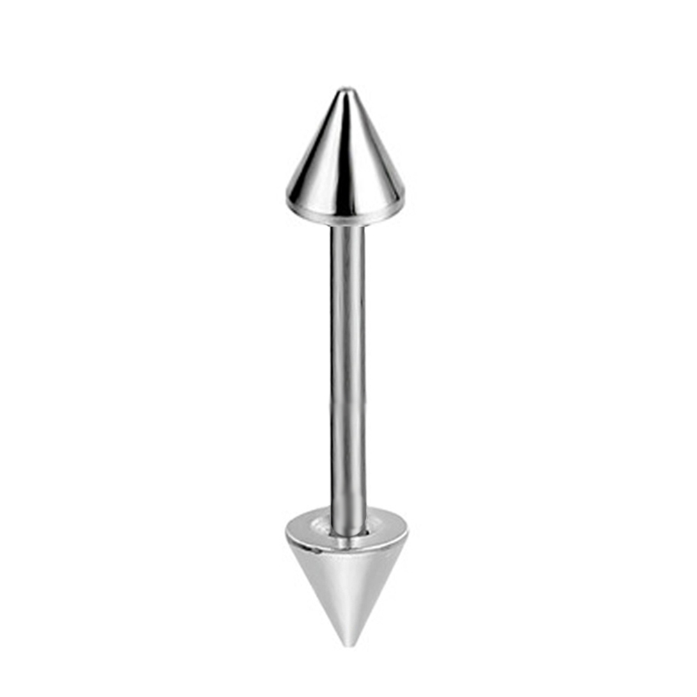 Anéis de mamilo de aço inoxidá - Tongue Barbell Straight avaliação e preço