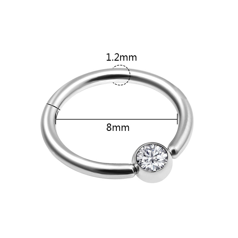 1 peça de piercing de nariz es - Body Jewelry And Earrings avaliação e preço