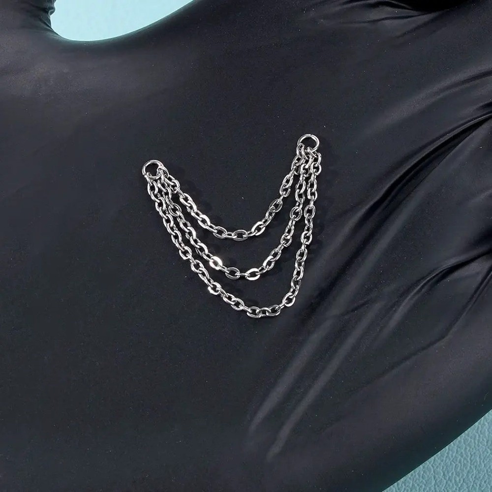 Corrente de Titânio para Nariz - Body Jewelry Helix avaliação e preço
