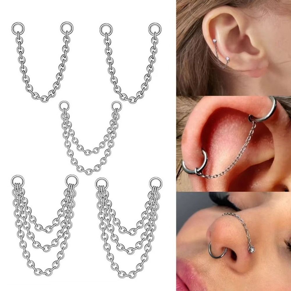 Corrente de Titânio para Nariz - Body Jewelry Helix avaliação e preço
