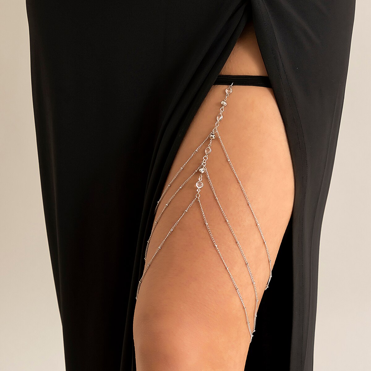 Boho elástico de cristal perna - Body Jewelry Helix avaliação e preço