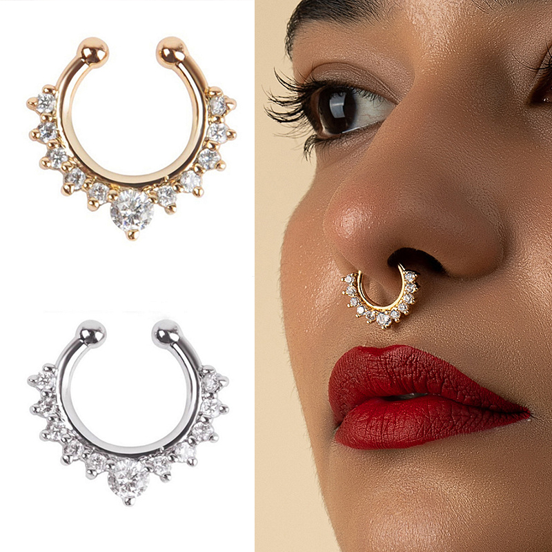 U-Forma Anéis Nariz Falso e St - Body Jewelry And Earrings avaliação e preço