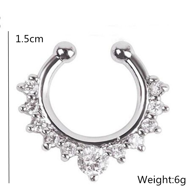 U-Forma Anéis Nariz Falso e St - Body Jewelry And Earrings avaliação e preço