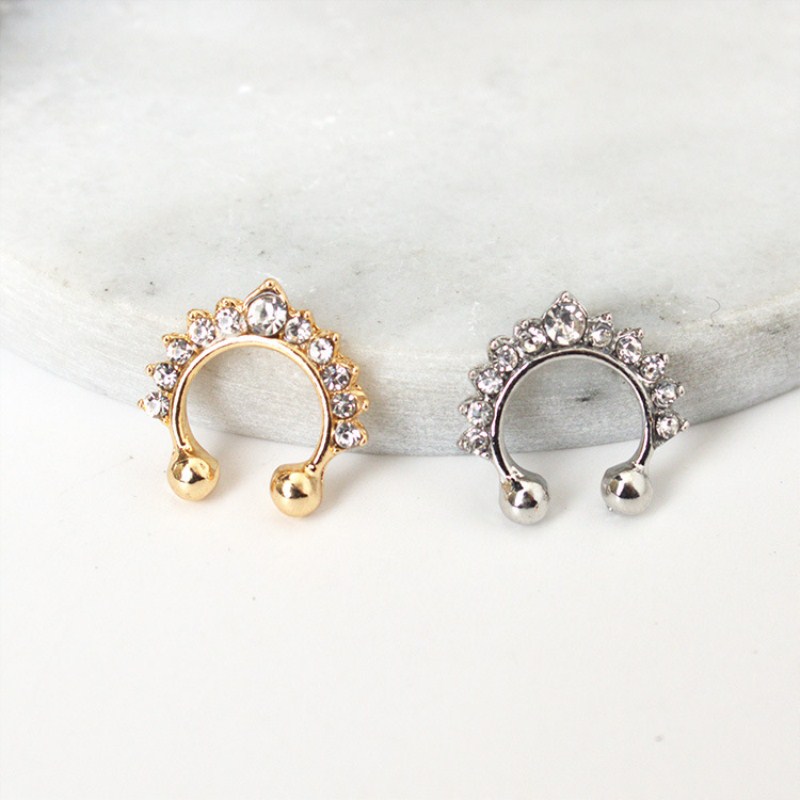 U-Forma Anéis Nariz Falso e St - Body Jewelry And Earrings avaliação e preço
