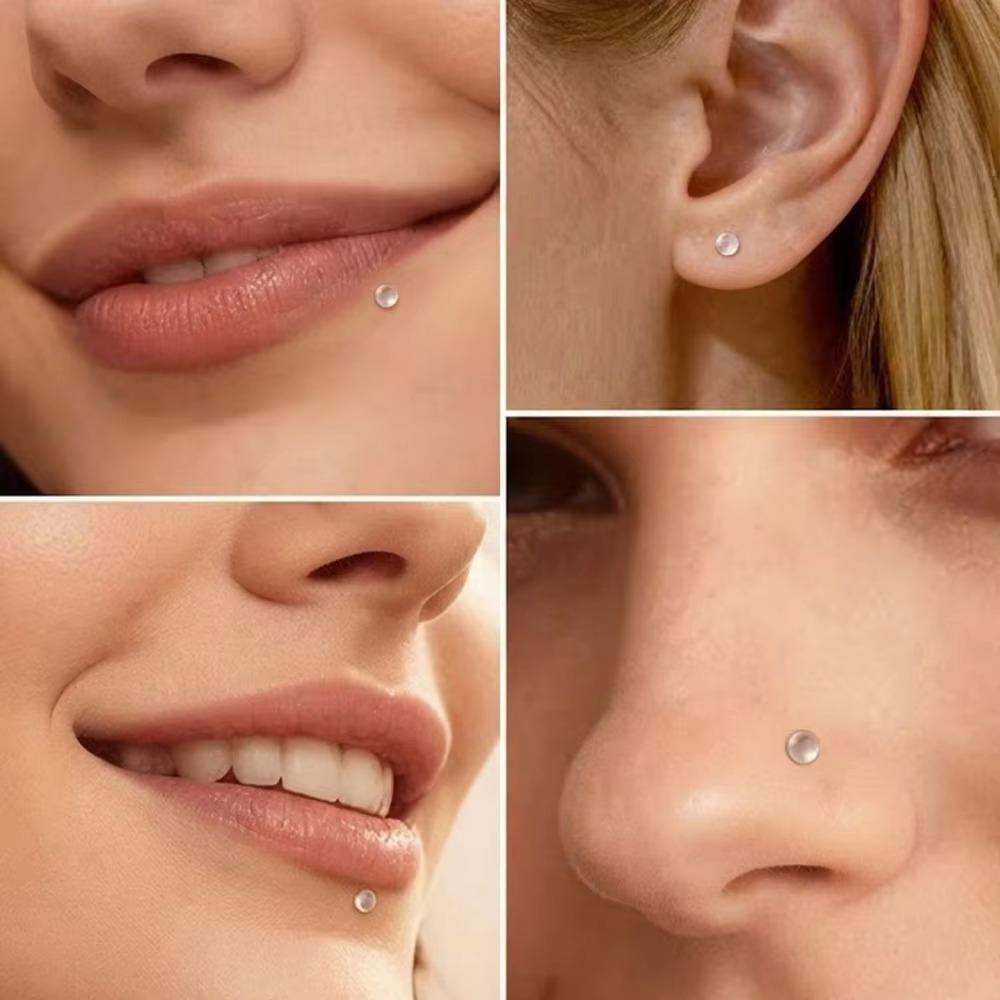 20pcs / caixa acrílico redondo - Body Jewelry Jewelry Box avaliação e preço