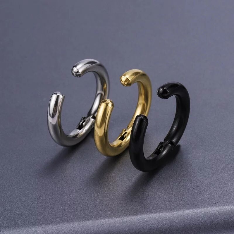 2/6 peças brincos de argola fa - Body Jewelry And Earrings avaliação e preço