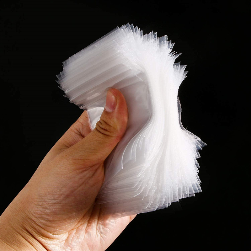 100 peças transparente mini pe - Body Jewelry Display avaliação e preço