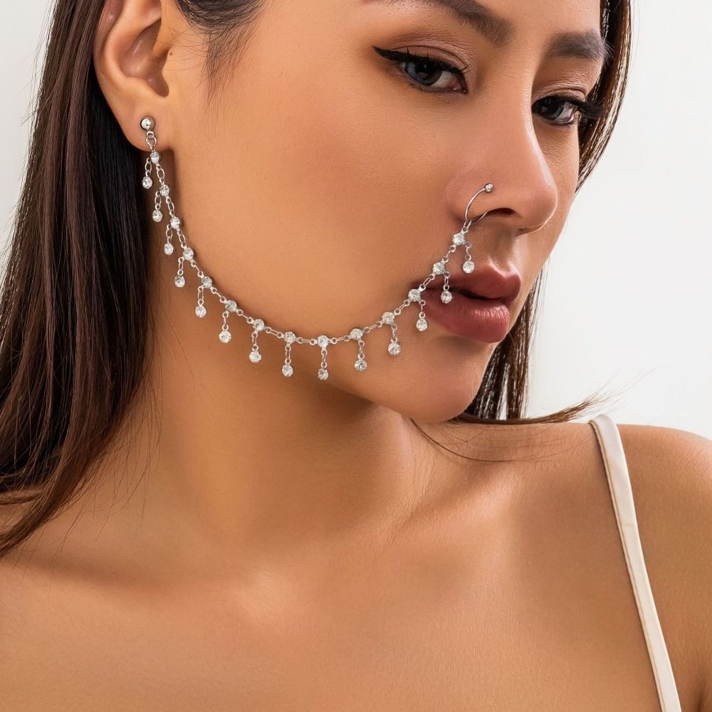 Acessórios de Dança do Ventre: - Body Jewelry And Earrings avaliação e preço