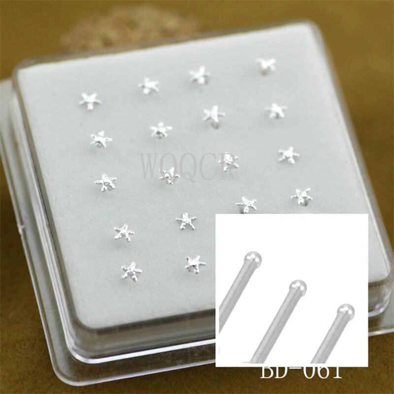 20 peças/caixa Piercings de Na - Body Jewelry Jewelry Box avaliação e preço