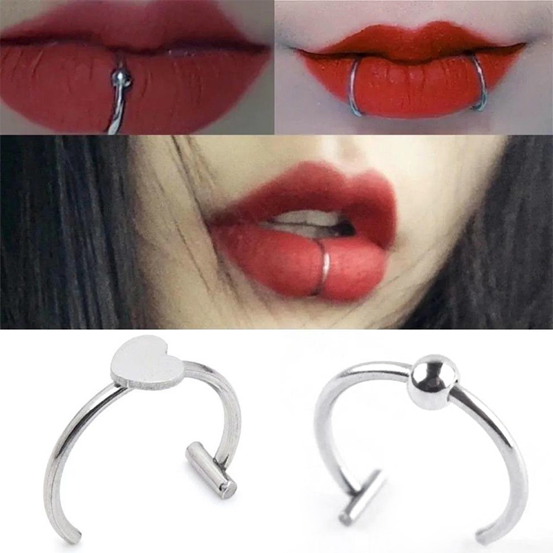 Anel de nariz falso de aço ino - Body Jewelry And Earrings avaliação e preço