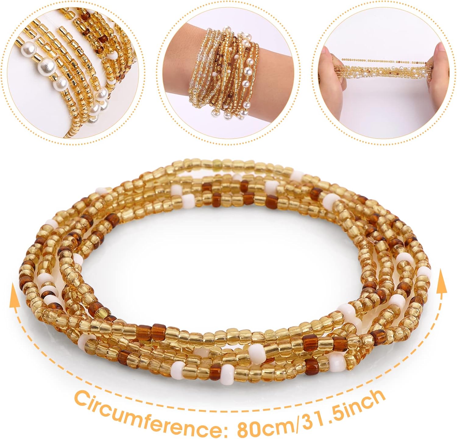 Conjunto de Correntes de Cintu - Body Jewelry Women avaliação e preço