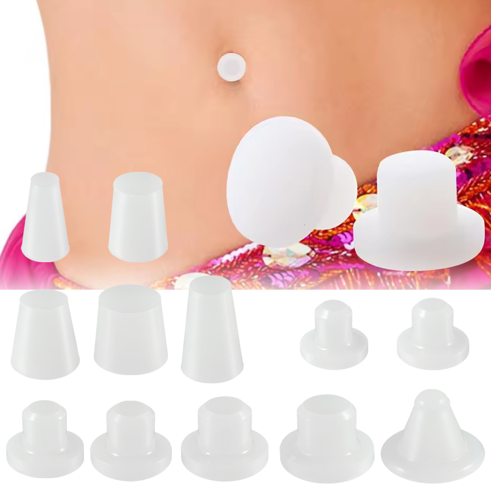 1-50 PEÇAS Plugue de Silicone  - Body Jewelry Repair avaliação e preço