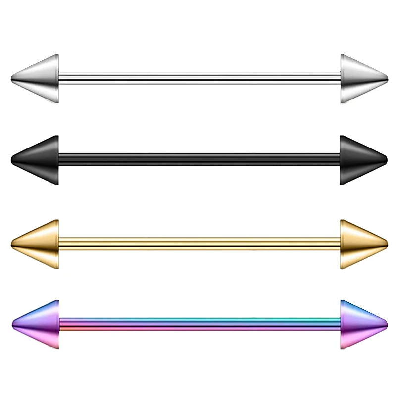 Aço inoxidável Straight Helix  - Tongue Barbell Straight avaliação e preço