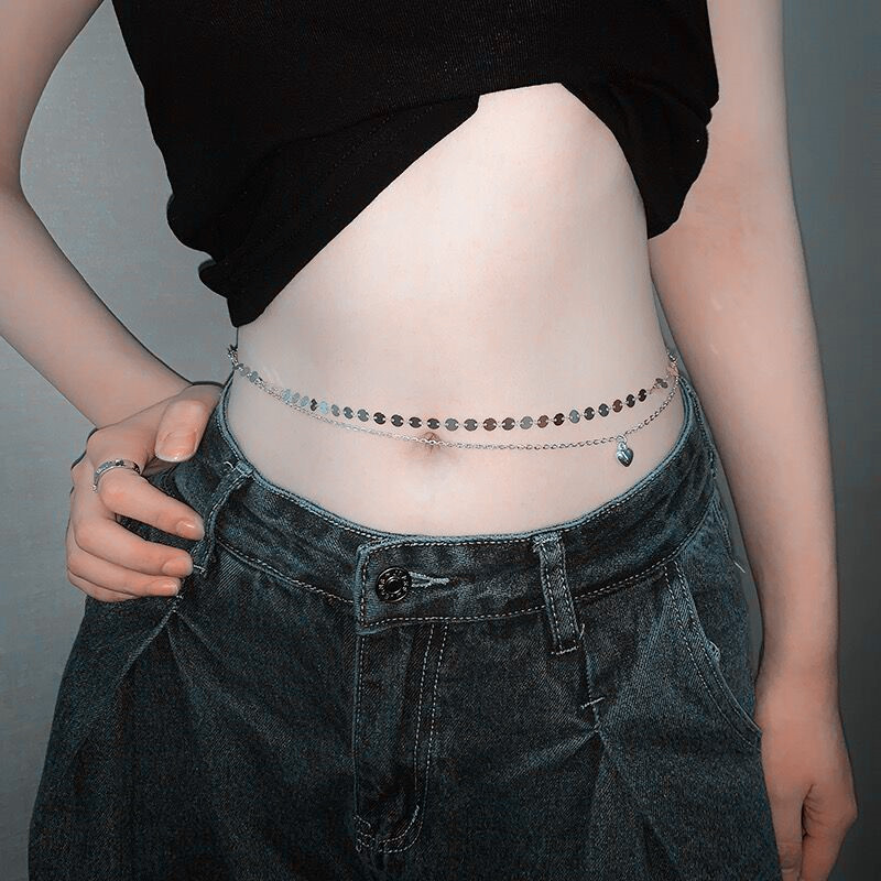 Corrente de cordão simples de  - Body Jewelry Outfit avaliação e preço