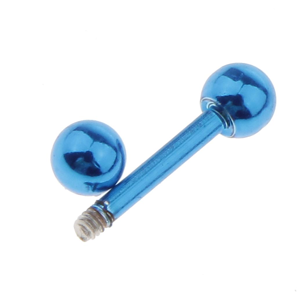 Piercings Barbell 16g em Aço I - Tongue Barbell Straight avaliação e preço